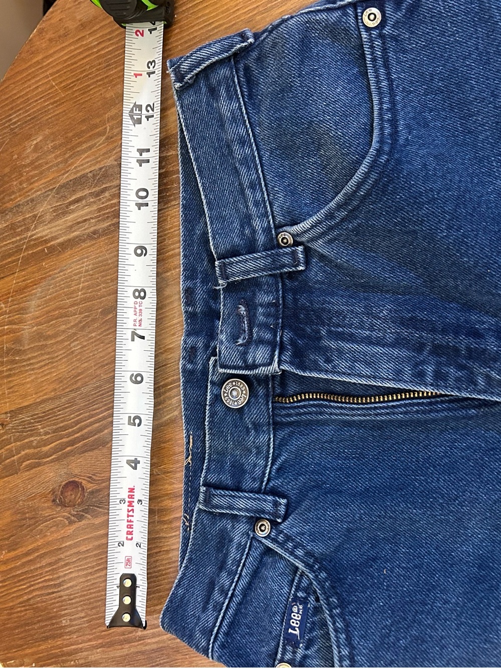 Lee Classic Dark Blue Denim Jeans